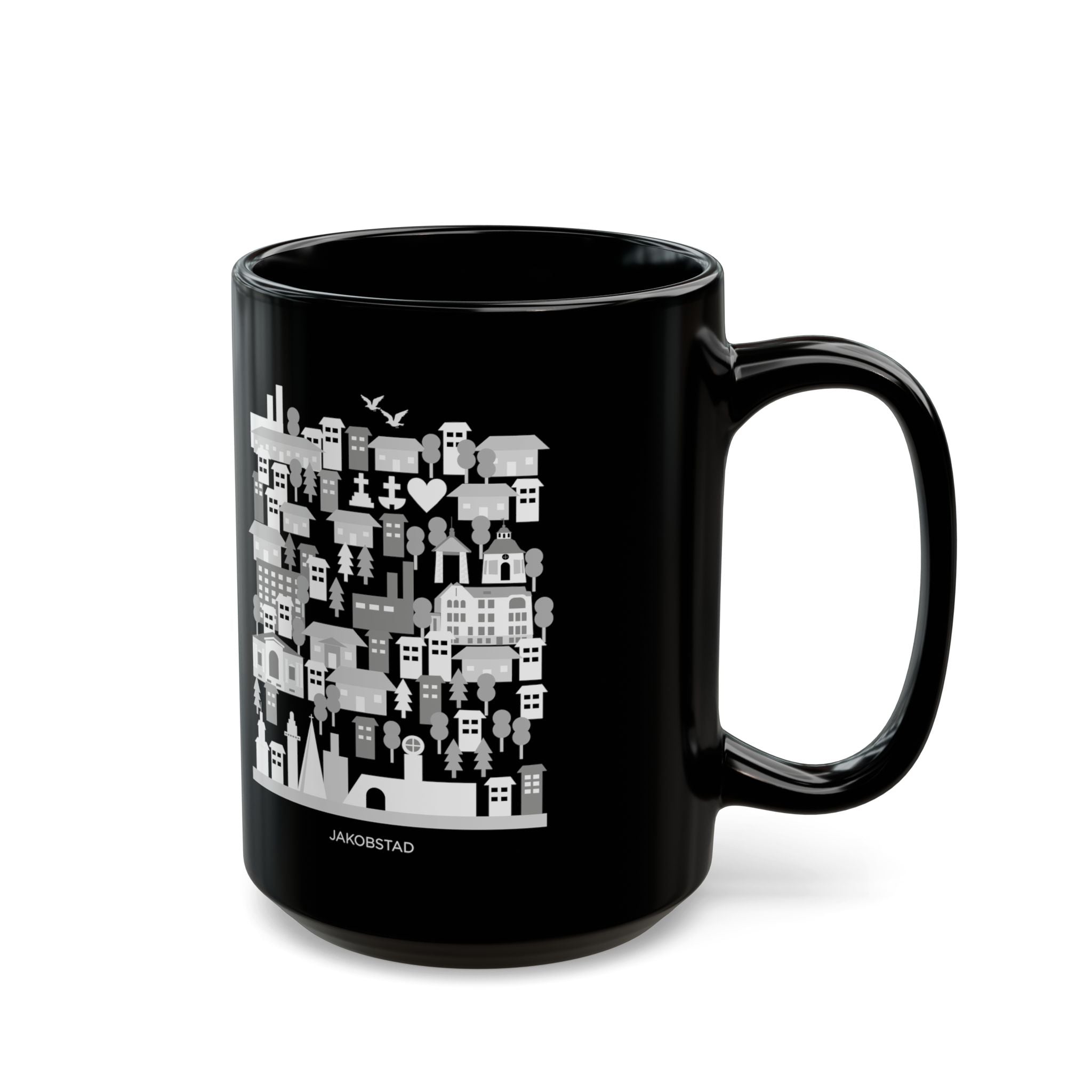 Jakobstad Mugg (svart)