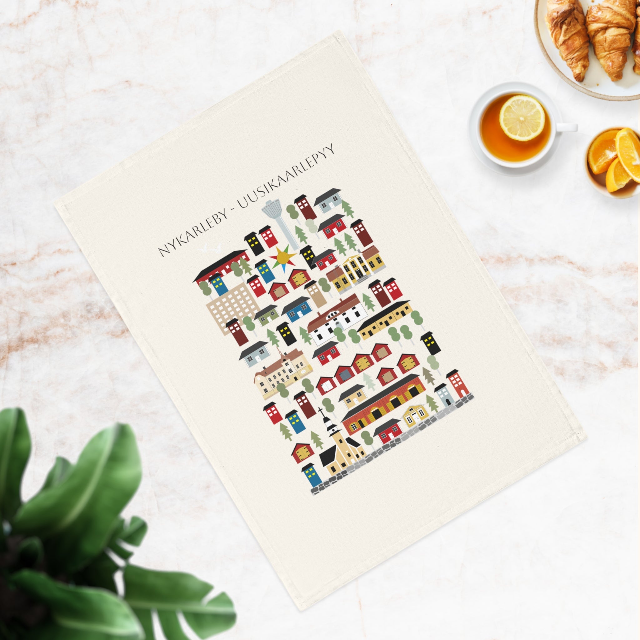 Nykarleby kökshandduk