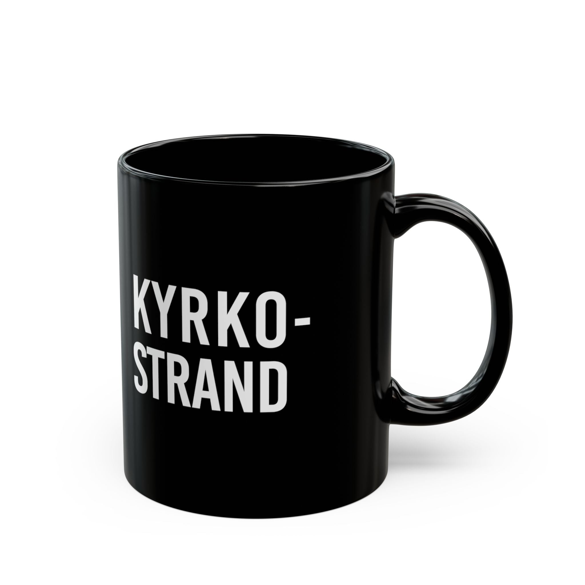Kyrkostrand Mugg (svart)