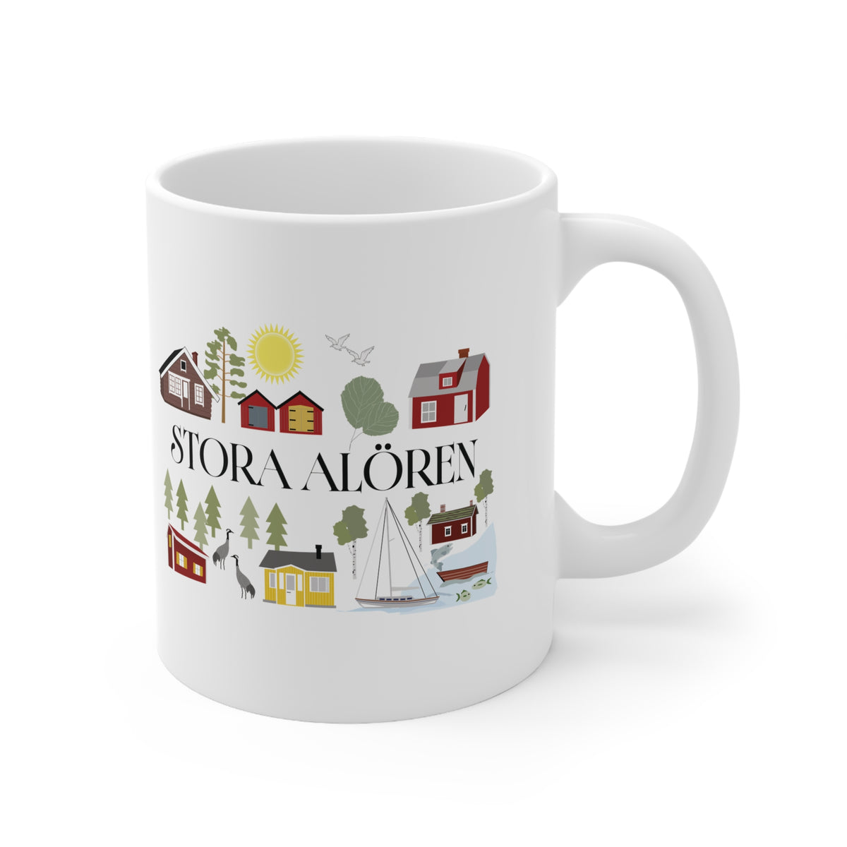 Stora Alören mugg