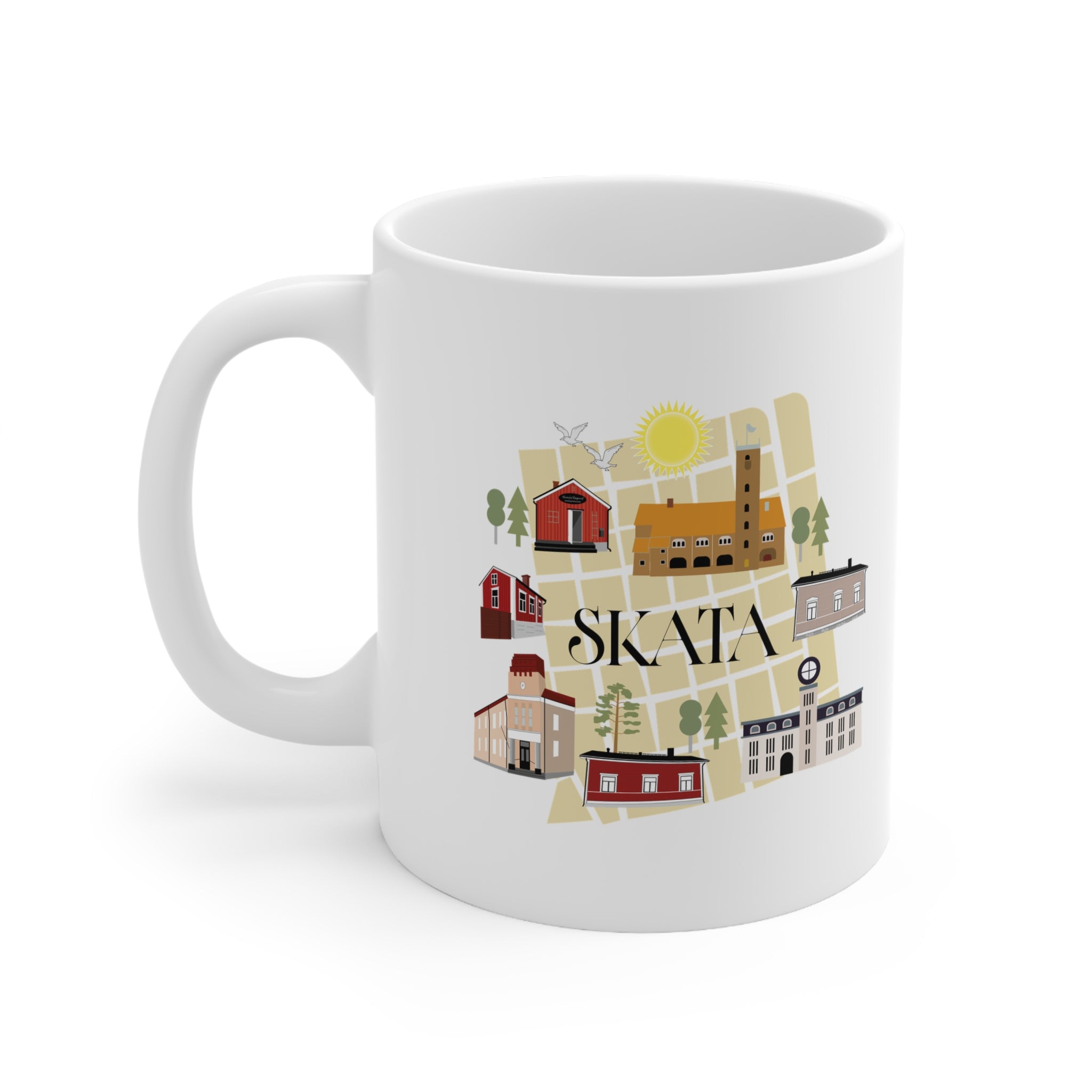 Skata mugg