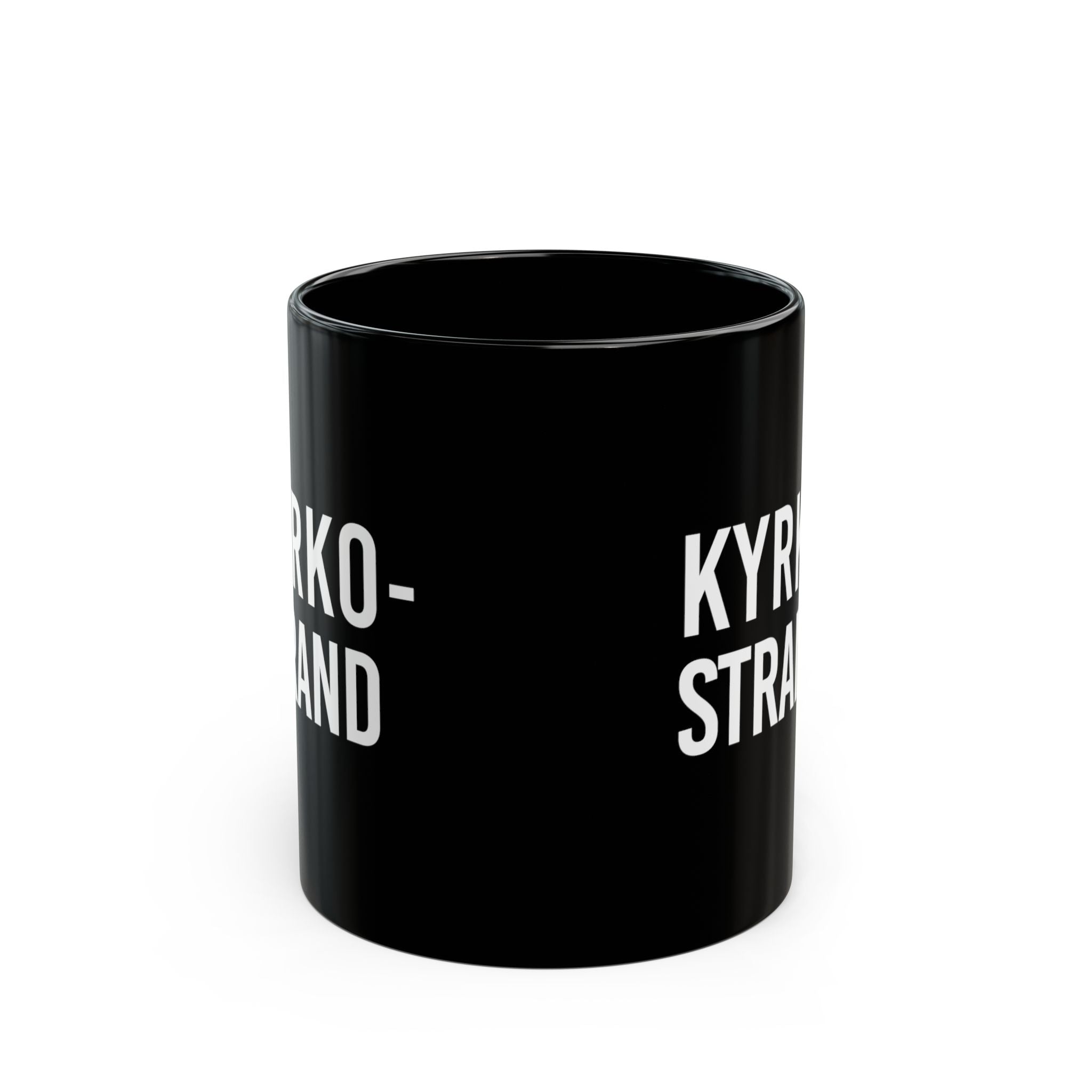 Kyrkostrand Mugg (svart)
