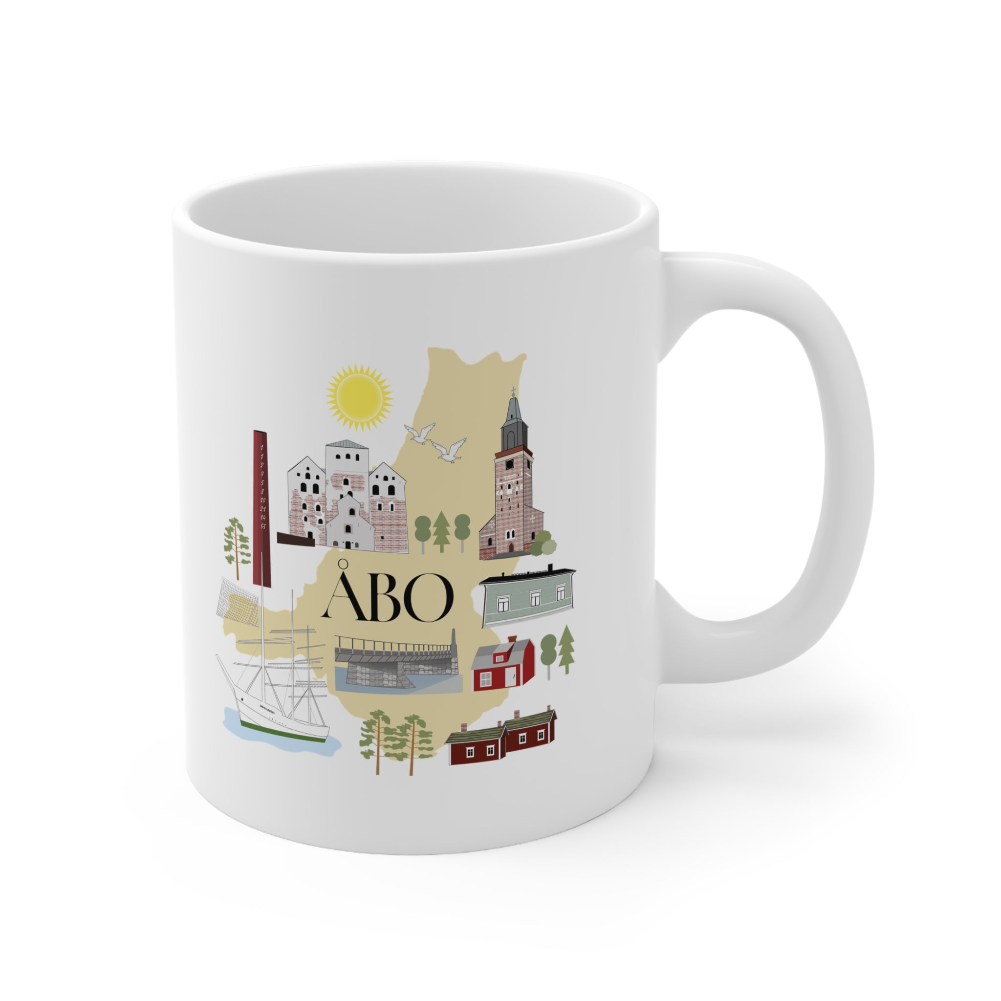 Åbo-Turku mugg